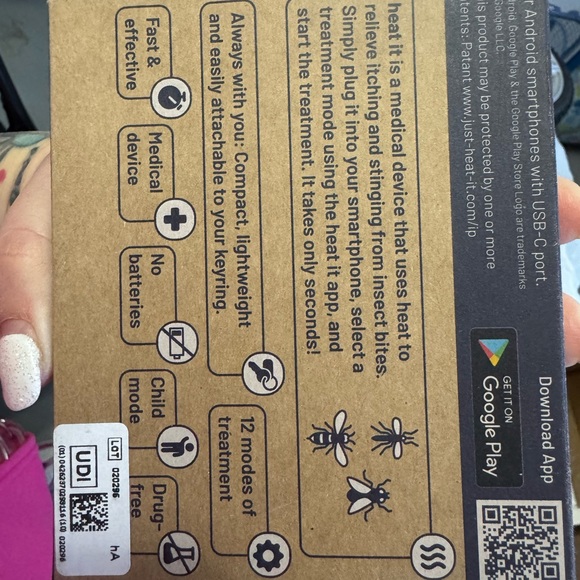 Heat It Insect Bite Relief Device - Picture 2 of 2